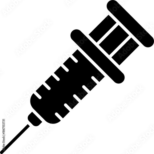 Syringe Icon Vector Element