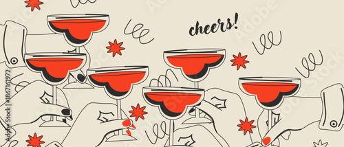 Celebration background, banner, cover