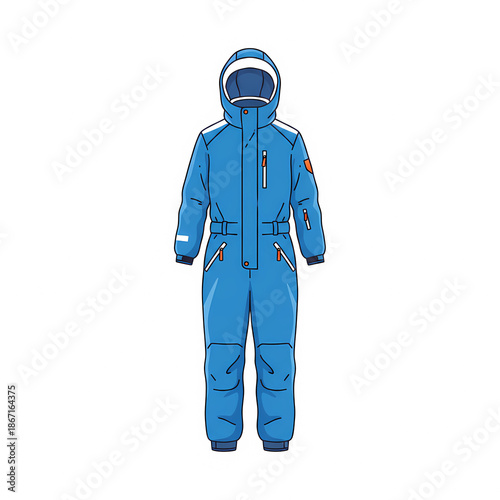people memakai jaz jaket salju