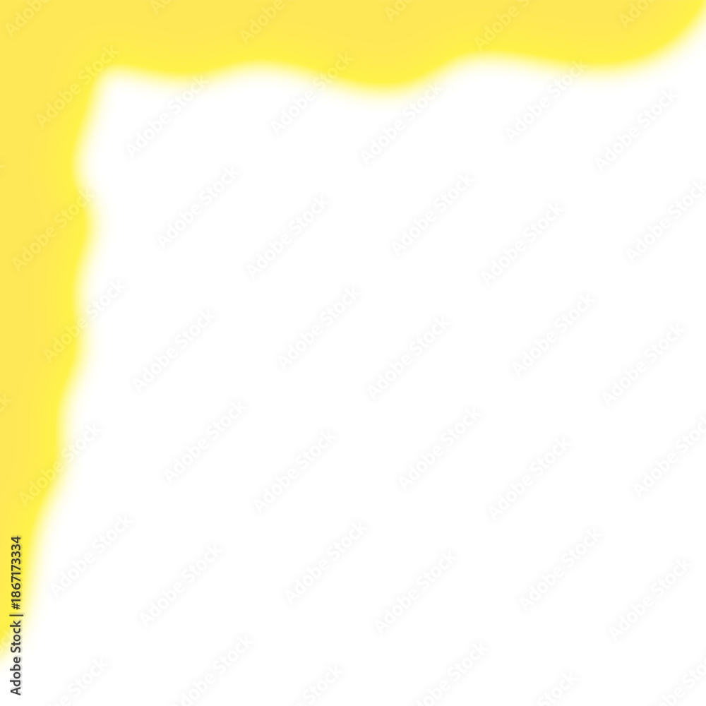 Fototapeta premium Golden Shadow Wave Border