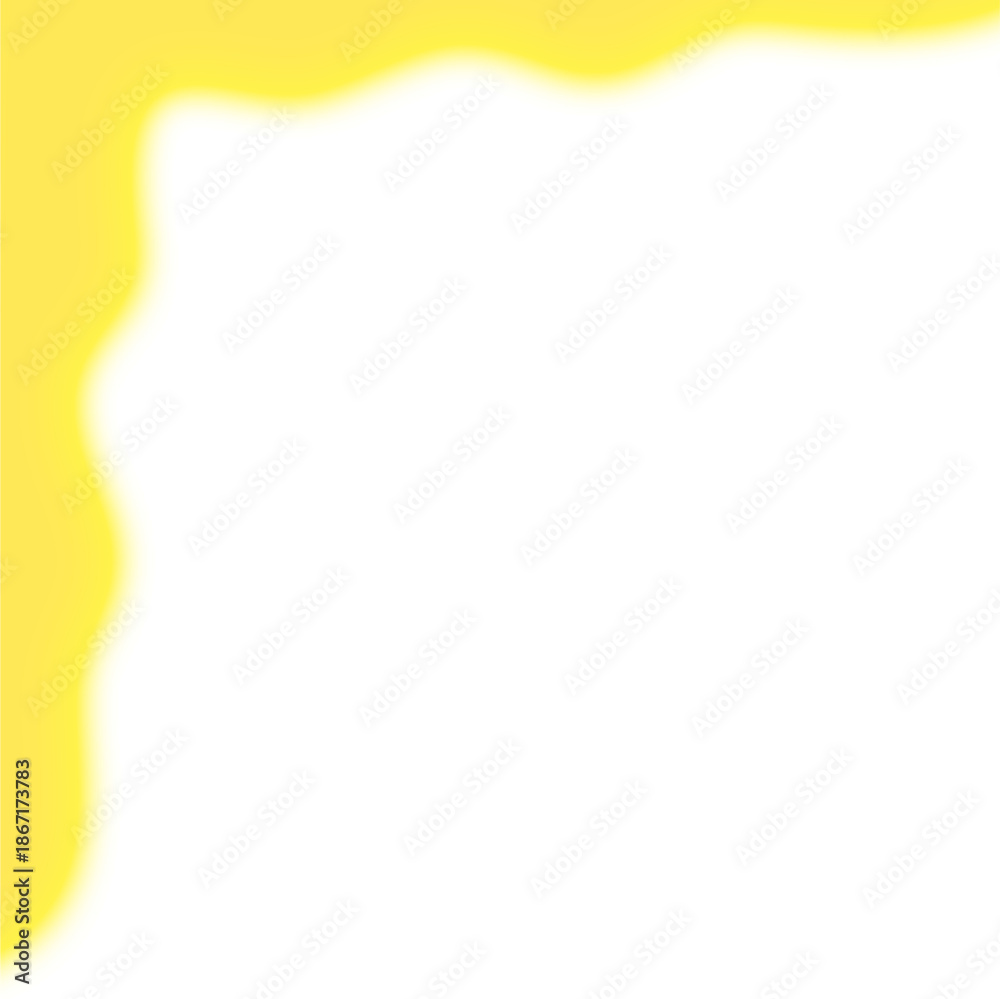 Obraz premium Golden Shadow Wave Border