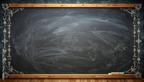 international day of education chalkboard background school learning academic teaching study copy space center whitespace classic education concept