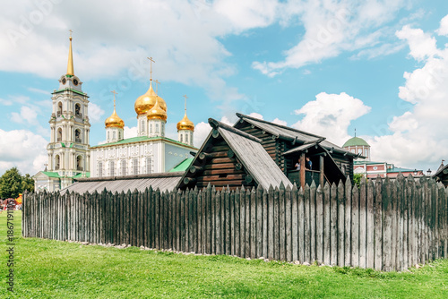 Foto Siege yards on the territory of the Tula Kremlin in the city of Tula, Russia