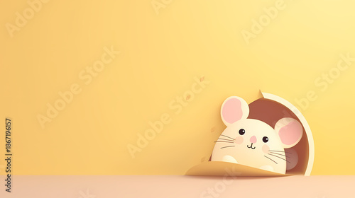 A funny pink piggy bank illustration featuring a cute cartoon pig and a baby bear with a heart design for a savings card