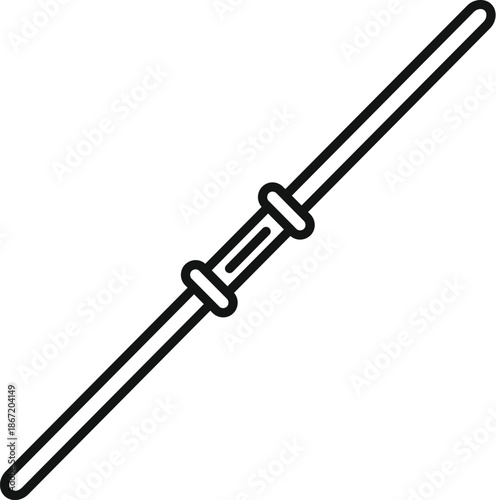 Fiber optic cable icon representing high speed internet technology connection