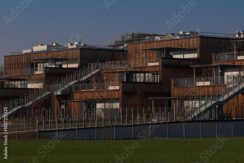 School and kindergarten in Asperner Seestadt in Vienna