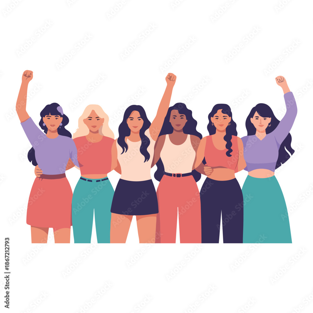 Fototapeta premium International Women’s Day Concept – Strong Women, Unity & Empowerment