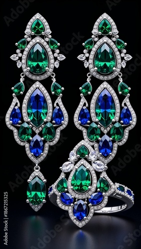 diamond earrings with diamonds