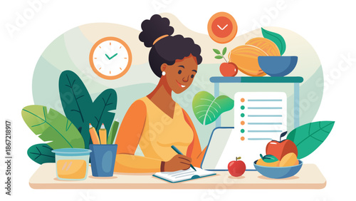 Healthy work environment Vector