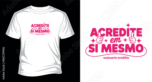 Motivational graphic vector art T-shirt design print templet