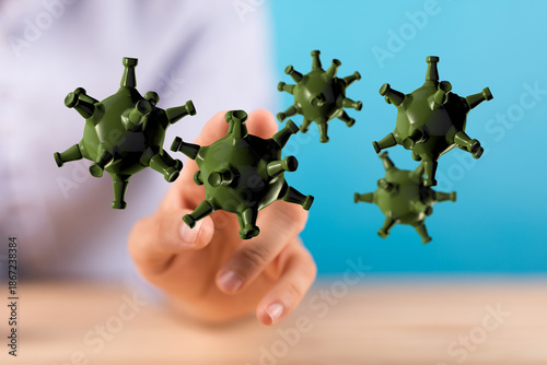 Visual representation of di...