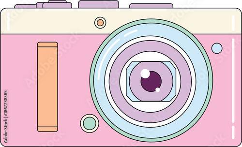 Cute Pastel Digital Camera