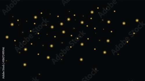 Abstract twinkle star pattern in space for background 