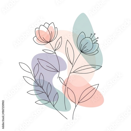 vector illustration of a flower