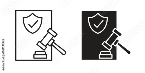 Code of conduct icons Vector Symbol Design Illustration - for app or web. color editable