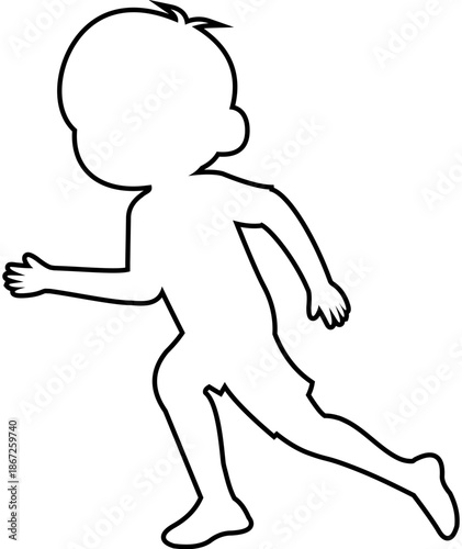 Canvastavla Soccer Boy Instep Dribble