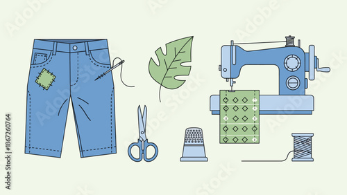 A stylized blue graphic design element on a light background, conveying creativity and modernity.