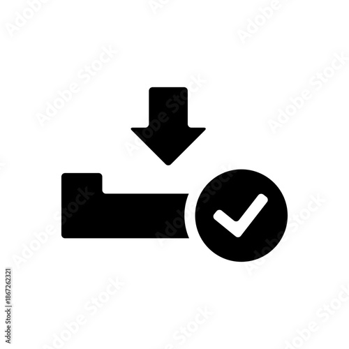 受領済みをイメージしたアイコン