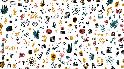 seamless pattern vector abstract art background 