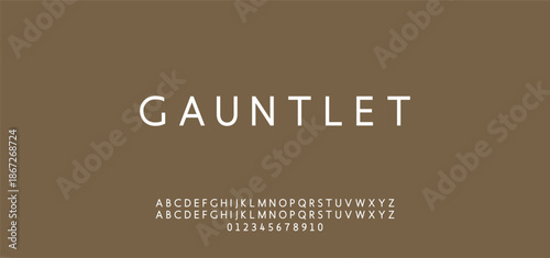 Minimal modern logo alphabet font. Typography abstract sans serif technology, electronic, movie, future, creative brand logos fonts. vector illustration