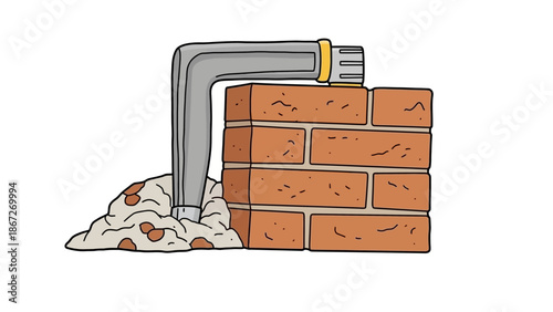 A roll of black adhesive tape with the end unrolled.