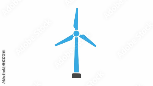 Wind Turbine Renewable Energy Source.