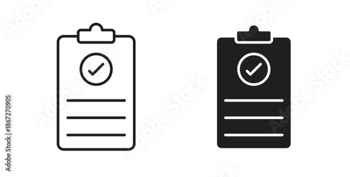 Result icons Vector Symbol Design Illustration - for app or web. color editable