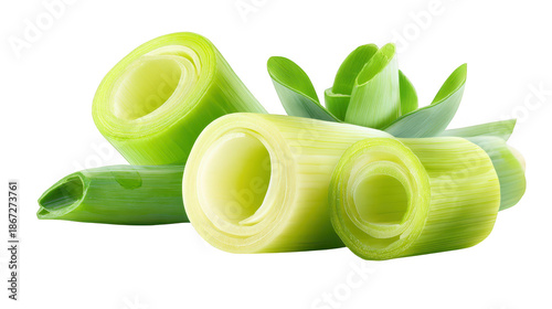 Three green leaves arranged on a dark surface verdant leaves exhibit striking contrast against black