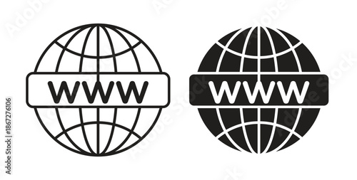 Website icons Vector Symbol Design Illustration - for app or web. color editable