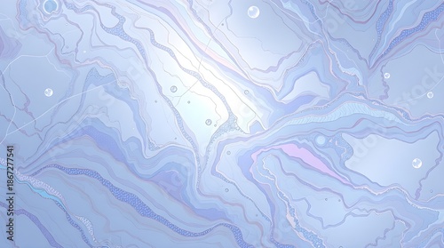 Fluid Marble Waves: Vibrant Pastel Swirls Abstract Background in Rainbow Colors
