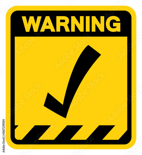 Safety Condition Warning Sign, Vector Illustration, Isolate On White Background Label. EPS10