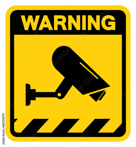 CCTV Security Camera Symbol Sign, Vector Illustration, Isolate On White Background Label .EPS10