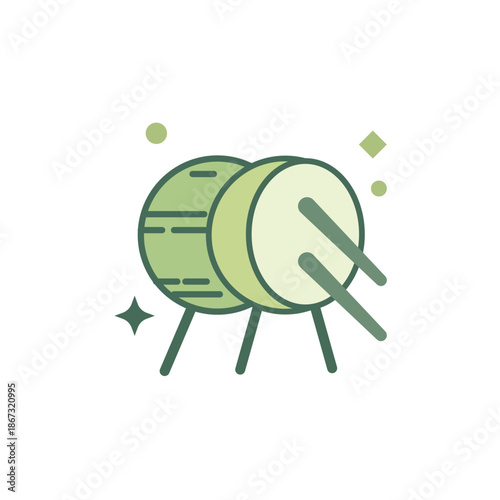 Ramadan Bedug Drum Icon