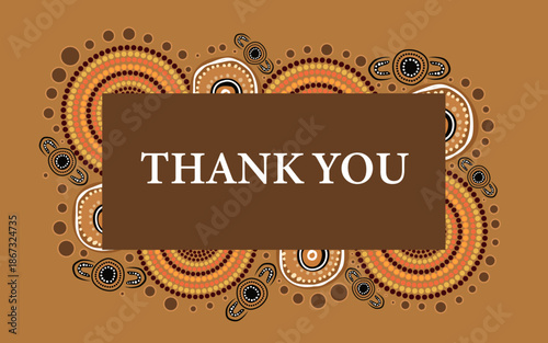 Thank You – Aboriginal-Inspired Art Design