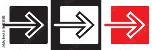 Target icon with mouse cursor arrow. Simple target symbol with cursor arrow representing focus, precision, clicking, goal setting, and digital interaction concepts.EPS10/AI.