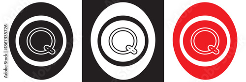 Target icon with mouse cursor arrow. Simple target symbol with cursor arrow representing focus, precision, clicking, goal setting, and digital interaction concepts.EPS10/AI.