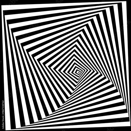 black and white background illusion