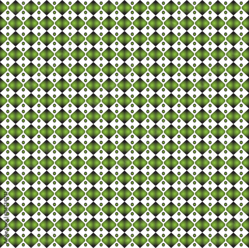 Modern Green Diamond Pattern for Eco-Friendly Branding and Textile