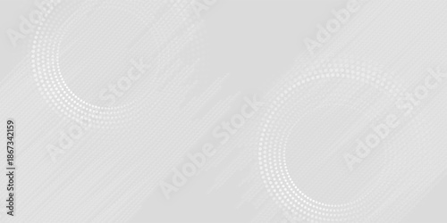 Dot white gray wave light technology texture background. Abstract big data digital concep modern dotted. Vector ilustration