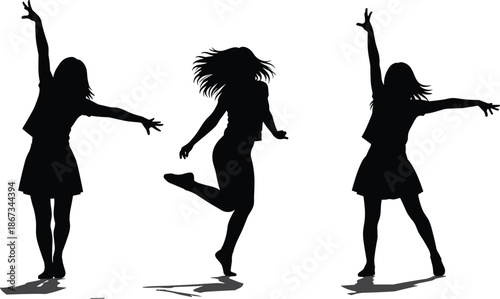 Man reading book silhouette vector set with young male student standing and studying, educational literature concept for library and bookstore graphic design,