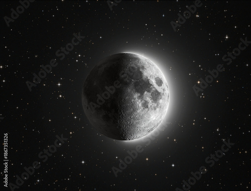 moon and stars