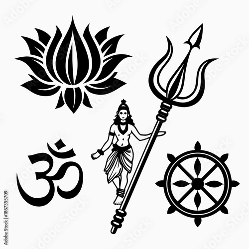 Hindu spiritual symbols
