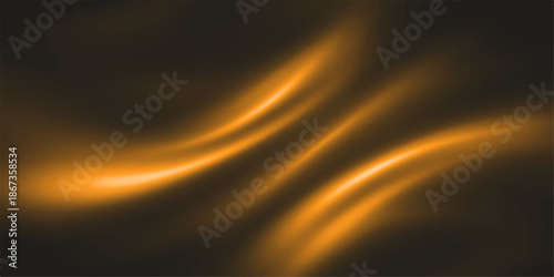 Abstract orange and light background with space featuring a digital art design of fire waves and energy rays on a glowing blue texture backdrop