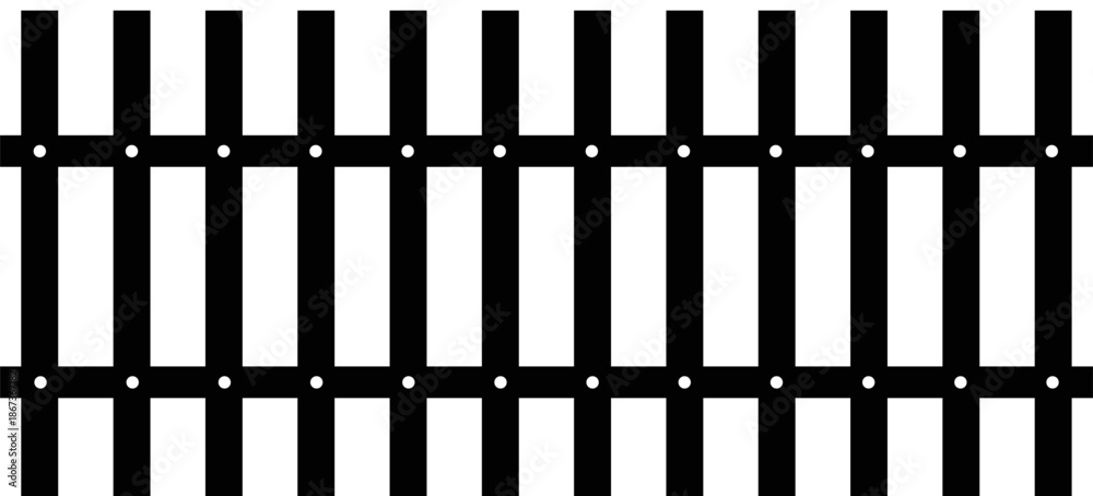 custom made wallpaper toronto digitalWooden Fence Icon. Classic Garden Fencing Symbol. Simple Wooden Fence cassic picket fence that embodies simplicity and security with its clean lines and rustic charm.collection of Garden fence wooden.