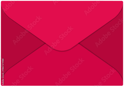 Classic paper envelope icon, mail and delivery concept