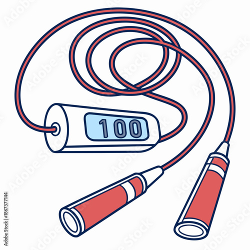 Jump rope with counter