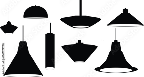 Collection of modern pendant lamp designs for interior