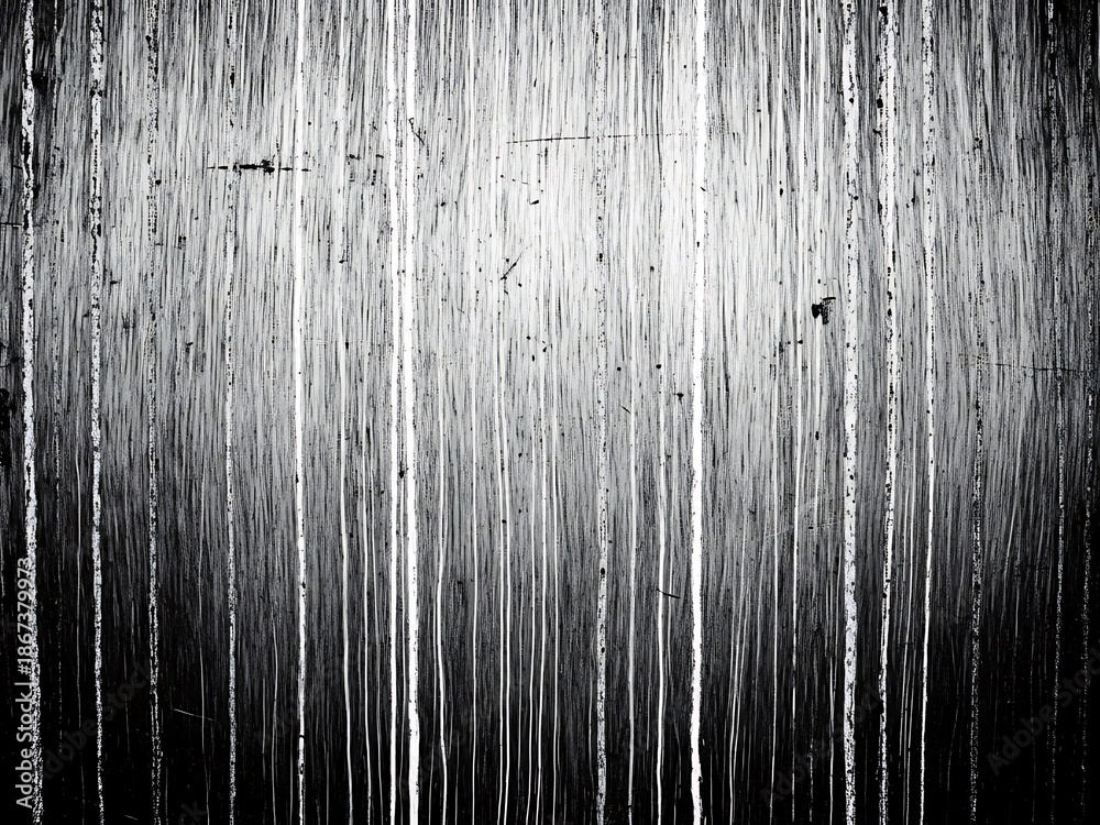 Obraz premium Old film texture with scratches, noise and glitch shapes. Realistic overlay film texture in black-white, dust and grain.