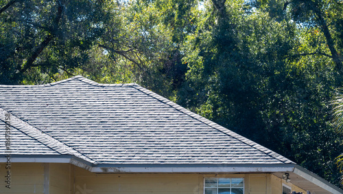 A new roof on a Florida house
