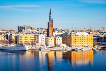 Keuken achterwand Stockholm Panorama Stockholm Zweedse hoofdstad  © Artem